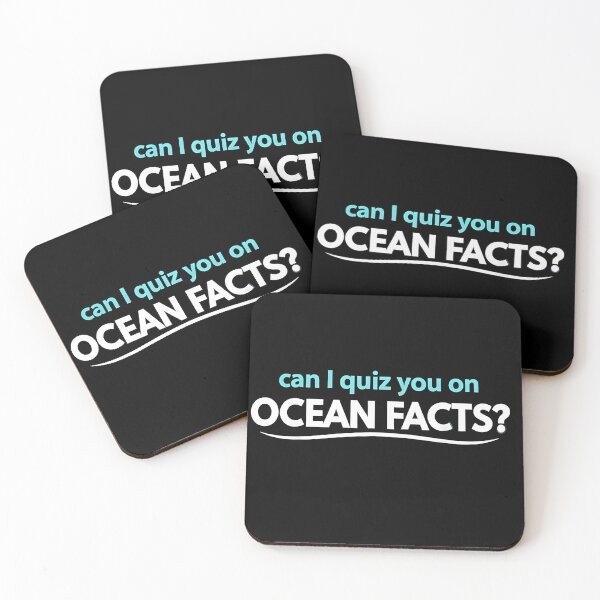 Item preview, Can I Quiz You on Ocean Facts Funny Ocean Lover Science Nerd Text Design designed and sold by JoyBoyStudio1.