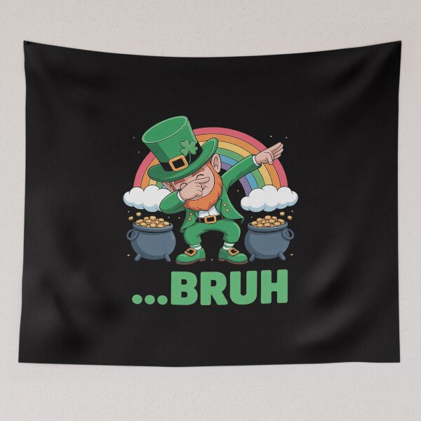 Item preview, Bruh Dabbing Leprechaun St Patricks Day Boys Kids designed and sold by tlallimicrichi.