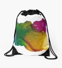 Alcohol Ink - Small Beauty Drawstring Bag