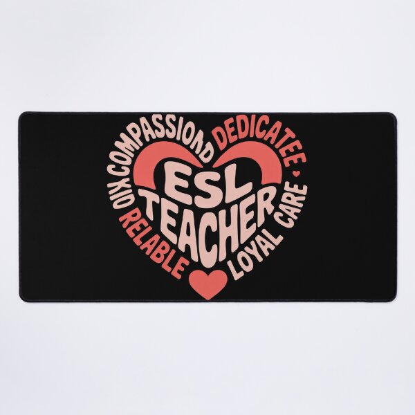 Item preview, Cute ESL Teacher Valentines Day Heart designed and sold by duolastgend.