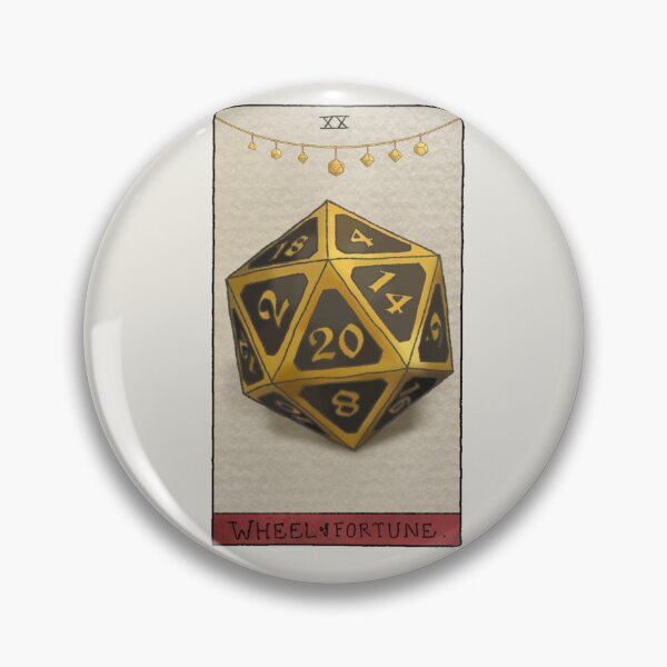 Item preview, D20 Tarot - Wheel of Fortune designed and sold by Deoraby.