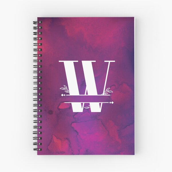 Item preview, Monogram...W... with white monogram and vibrant background designed and sold by CHASAcreative.