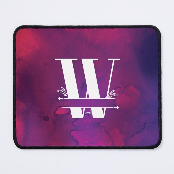 Item preview, Monogram...W... with white monogram and vibrant background designed and sold by CHASAcreative.