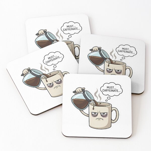 Item preview, Empty cup replenishing itself with coffee designed and sold by Stickers à gogo.