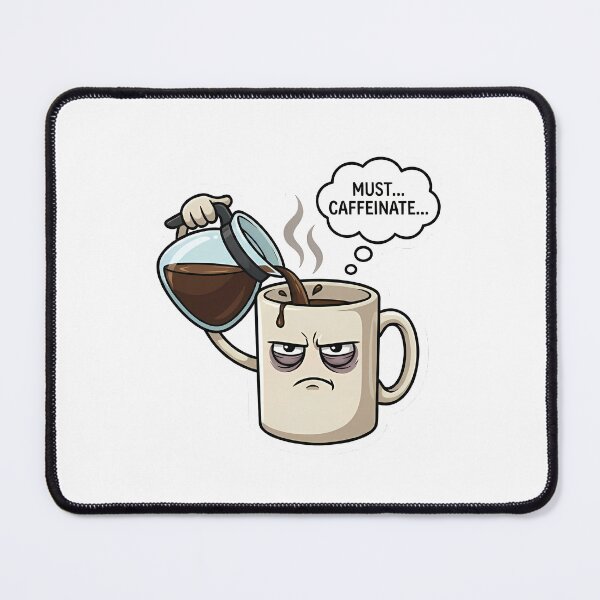 Item preview, Empty cup replenishing itself with coffee designed and sold by Stickers à gogo.