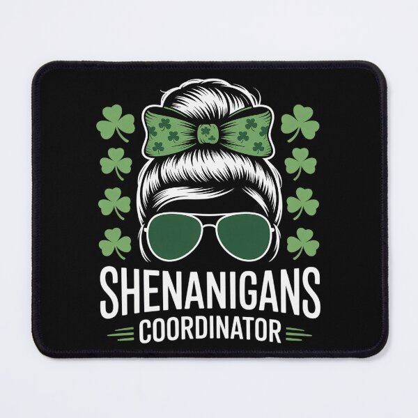 Item preview, Shenanigans Coordinator Messy Bun St Patricks Day designed and sold by duolastgend.