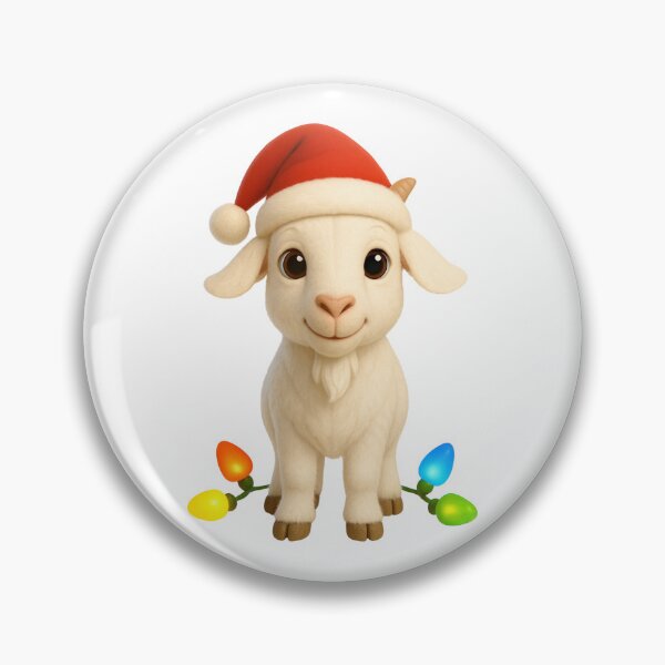 Artikelvorschau, Weihnachtssavannenziege entworfen und verkauft von Sillytoe.