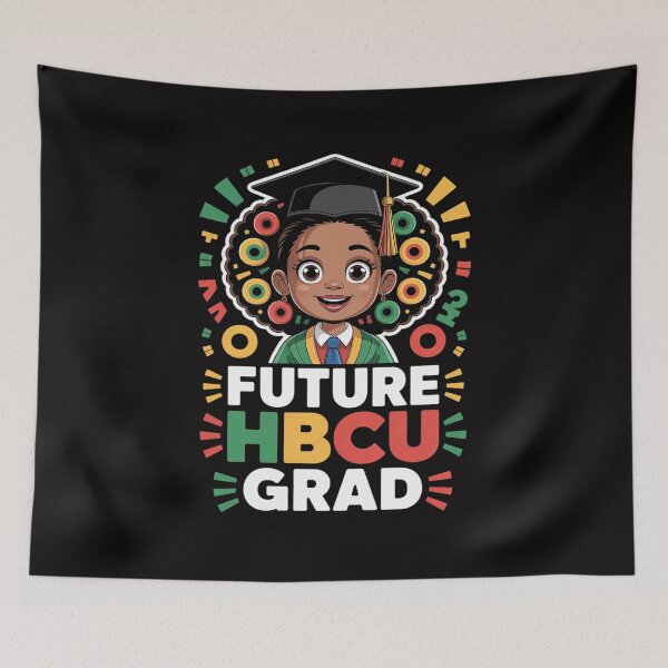 Item preview, Future HBCU Grad Black Girl Kids Graduation HBCU designed and sold by tlallimicrichi.