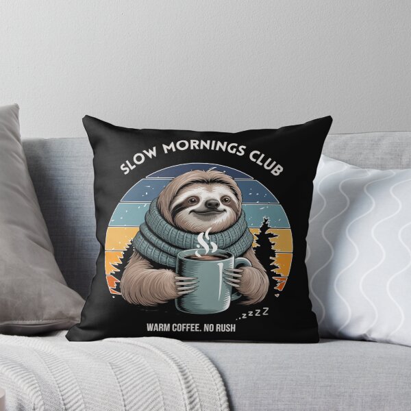 Item preview, Slow Mornings Club designed and sold by Artur-GrafiTee.