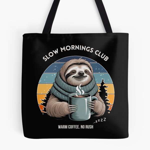 Item preview, Slow Mornings Club designed and sold by Artur-GrafiTee.