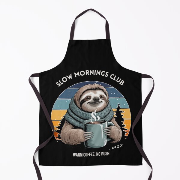 Item preview, Slow Mornings Club designed and sold by Artur-GrafiTee.