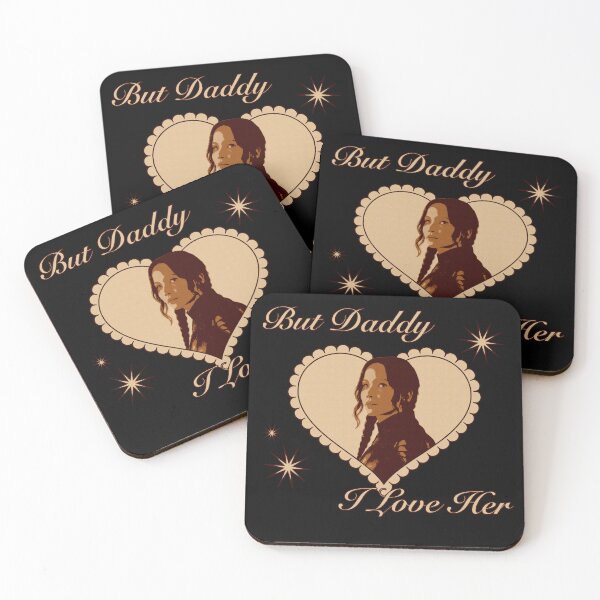 Item preview, But Daddy I Love Her – Katniss | Home Decor Merch Fandom Small Support |   designed and sold by Two Otters Co.