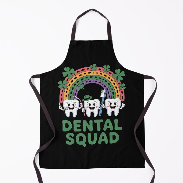 Item preview, Dental Squad Cute Tooth St Patrick's Day Shamrock Rainbow designed and sold by duolastgend.