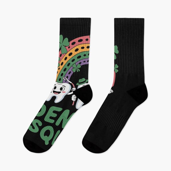 Item preview, Dental Squad Cute Tooth St Patrick's Day Shamrock Rainbow designed and sold by duolastgend.