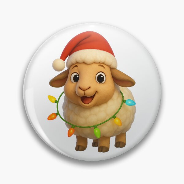 Artikelvorschau, Weihnachtsschaf entworfen und verkauft von Sillytoe.