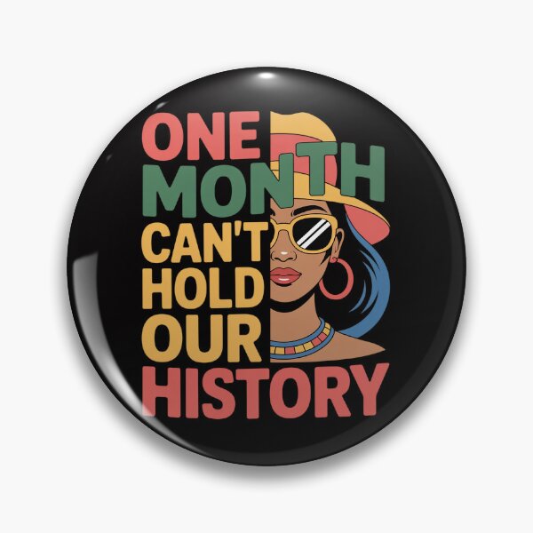 Item preview, One Month Can't Hold Our History Melanin African Afro Hair designed and sold by tlallimicrichi.