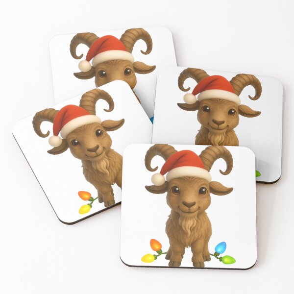 Item preview, Christmas Siberian Ibex designed and sold by Sillytoe.