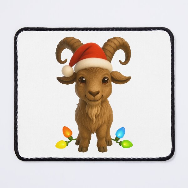 Item preview, Christmas Siberian Ibex designed and sold by Sillytoe.