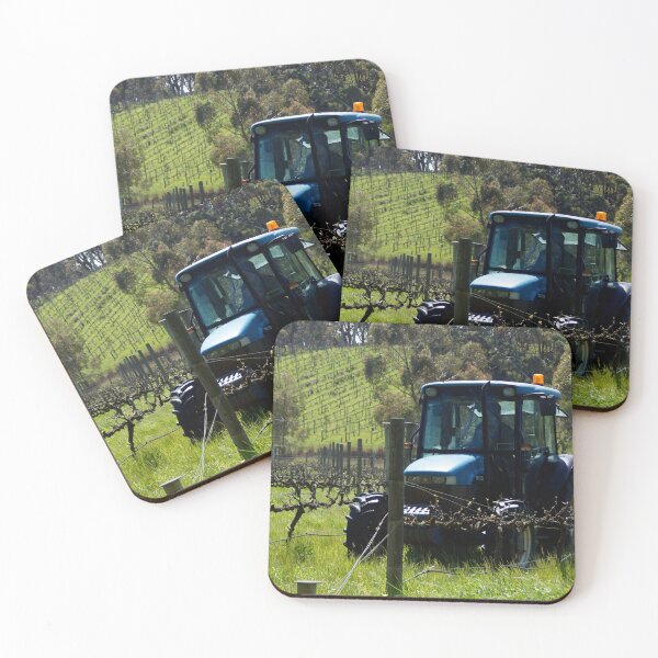 Item preview, Tractor Slashing Winter Vines - Magpie Springs designed and sold by MagpieSprings.