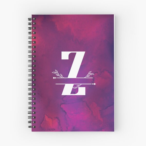Item preview, Monogram...Z... with white monogram and vibrant background designed and sold by CHASAcreative.