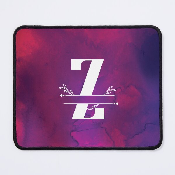 Item preview, Monogram...Z... with white monogram and vibrant background designed and sold by CHASAcreative.