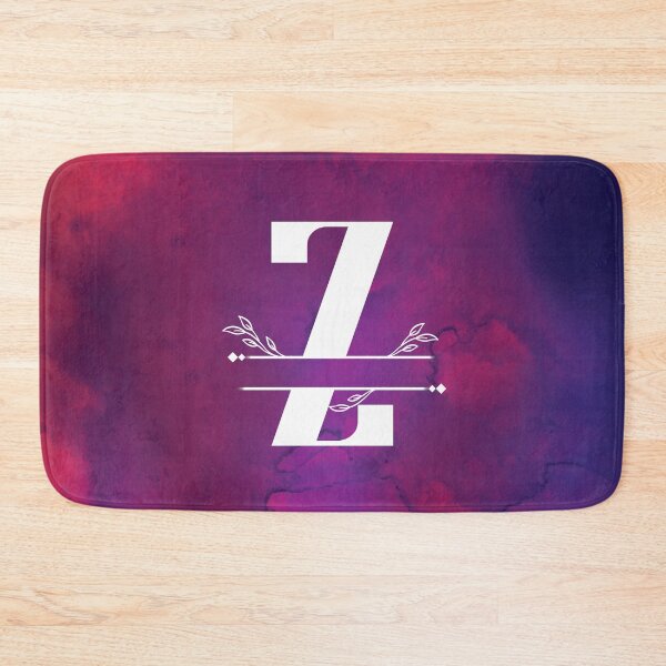 Item preview, Monogram...Z... with white monogram and vibrant background designed and sold by CHASAcreative.