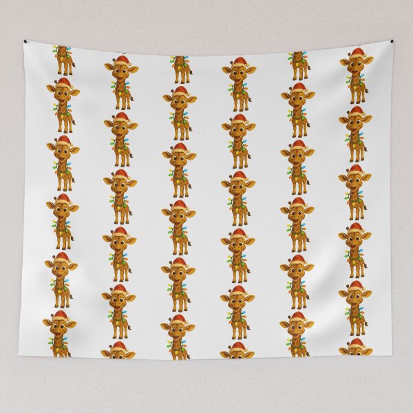 Item preview, Christmas Southern Giraffe designed and sold by Sillytoe.