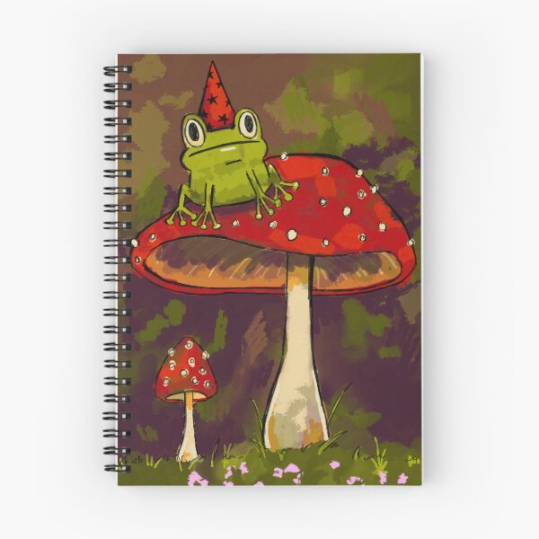 Aperçu de l'œuvre La grenouille sur l'amanite tue-mouches créée et vendue par artbytabea.