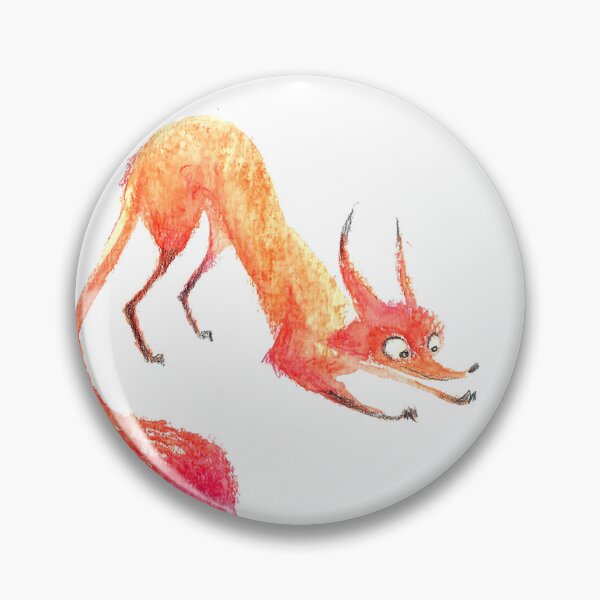 Item preview, Funny little fox designed and sold by fedorafoxart07.