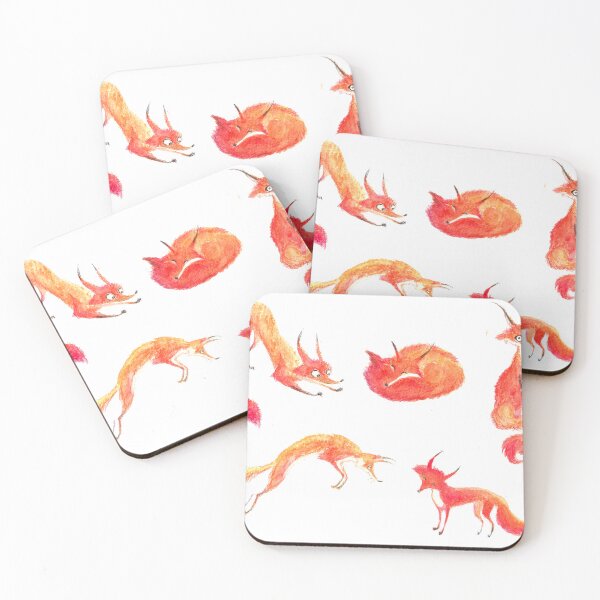 Item preview, Funny little fox designed and sold by fedorafoxart07.