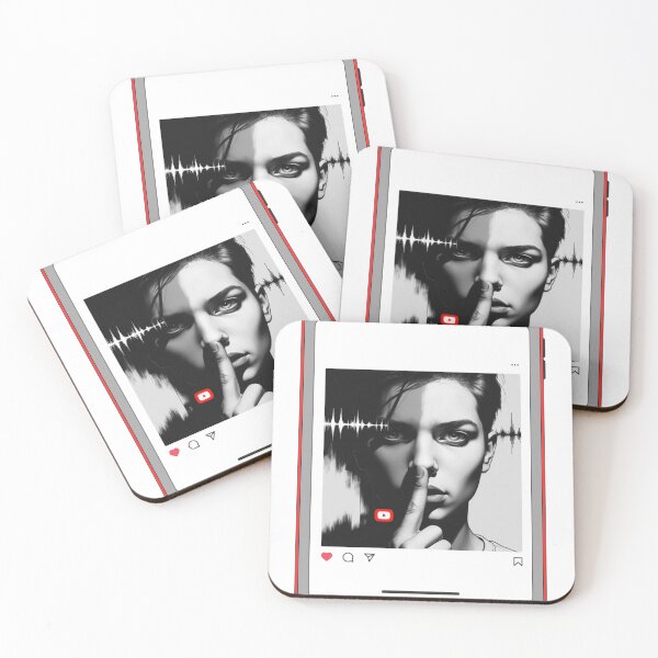 Item preview, The Sound of Silence | Digital Aesthetic Art designed and sold by ValeriValera.