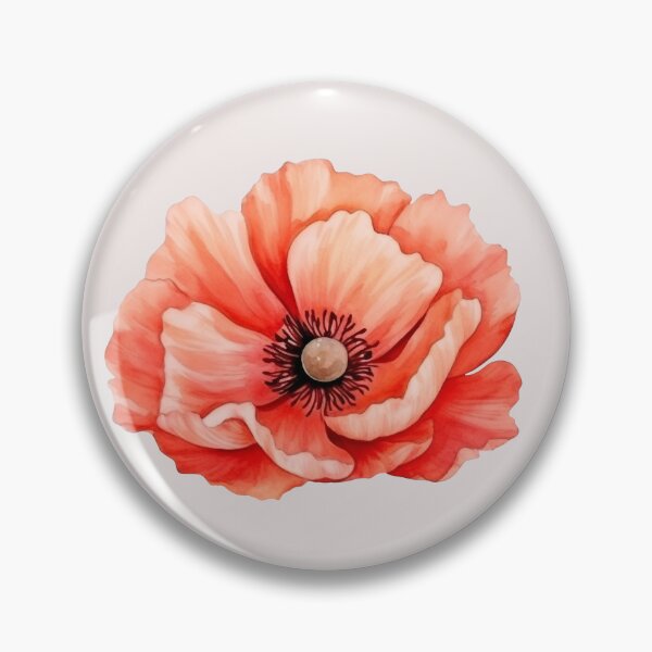 Item preview, Closeup of a Poppy Flower designed and sold by Violet Peonies.