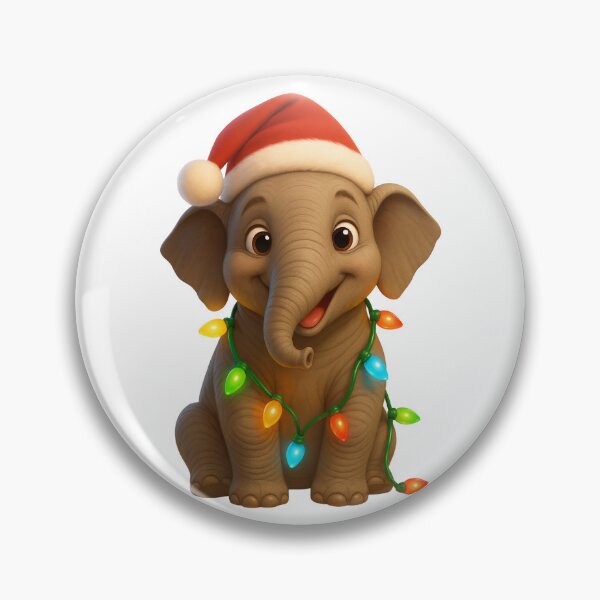 Item preview, Christmas Sri Lankan Elephant designed and sold by Sillytoe.
