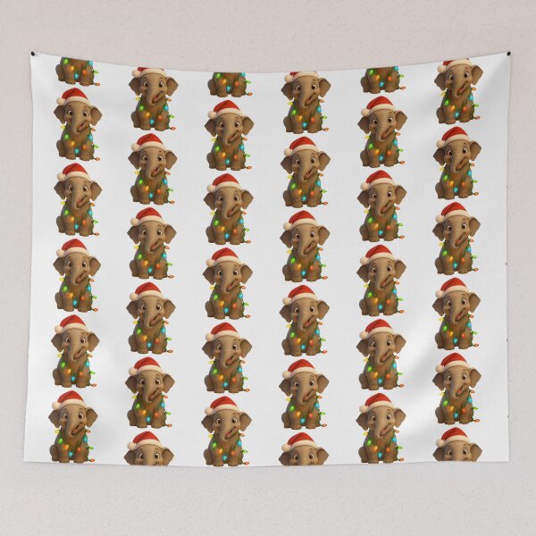 Item preview, Christmas Sri Lankan Elephant designed and sold by Sillytoe.