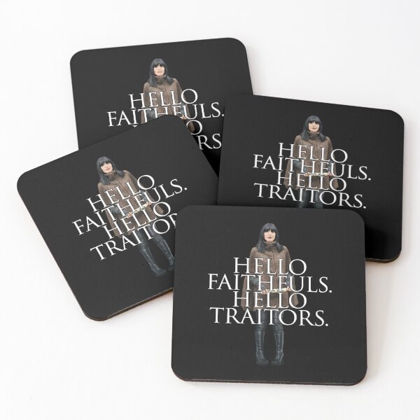 Item preview, Traitors UK Claudia Quote - Hello Faithfuls. Hello Traitors. designed and sold by 87Designs.