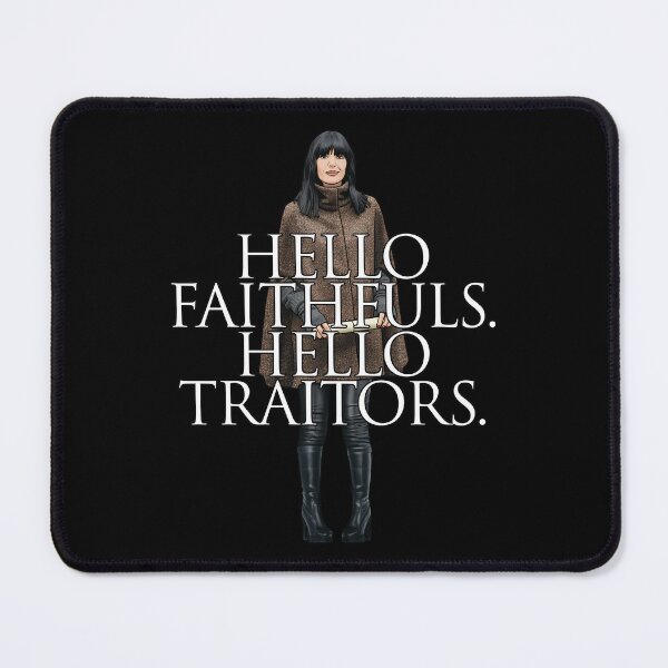 Item preview, Traitors UK Claudia Quote - Hello Faithfuls. Hello Traitors. designed and sold by 87Designs.