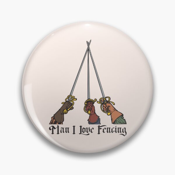 Item preview, Man I Love Fencing designed and sold by SnickerTwist.