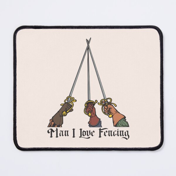 Item preview, Man I Love Fencing designed and sold by SnickerTwist.