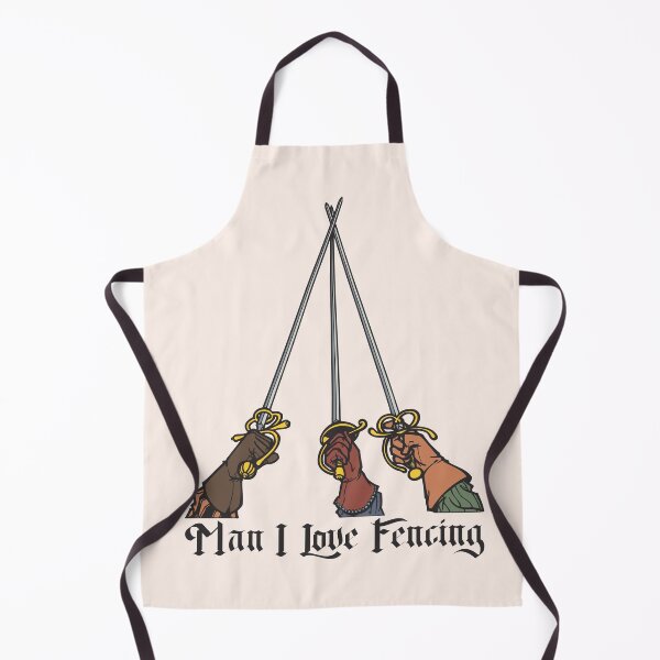 Item preview, Man I Love Fencing designed and sold by SnickerTwist.