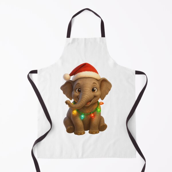 Item preview, Christmas Sumatran Elephant designed and sold by Sillytoe.