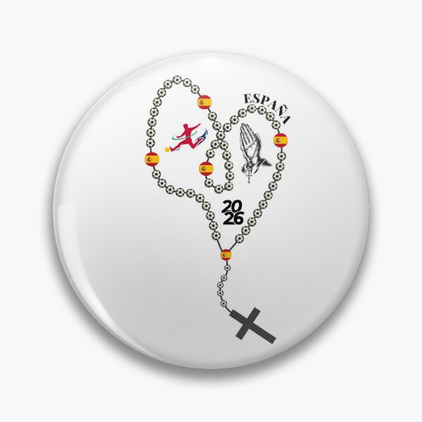 Item preview, Spain Football Rosary 2026 – Soccer Prayer Beads with Spanish Flag, Faith & Football Design designed and sold by La-Designita.