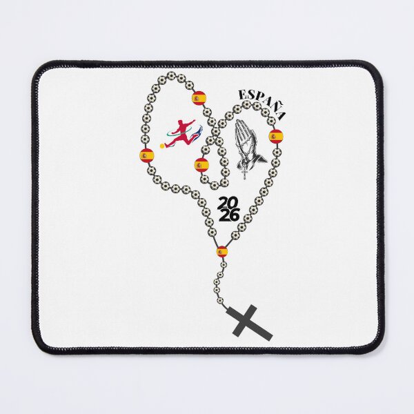 Item preview, Spain Football Rosary 2026 – Soccer Prayer Beads with Spanish Flag, Faith & Football Design designed and sold by La-Designita.