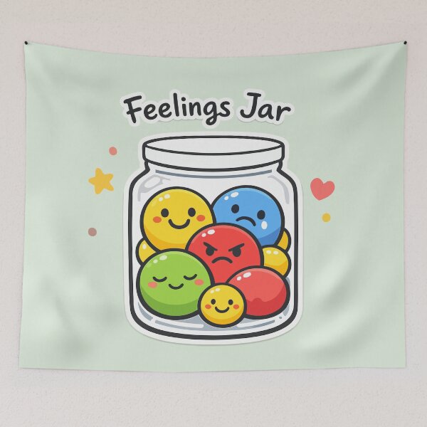 Item preview, Feelings Jar designed and sold by xmoudx.