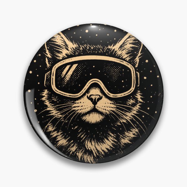 Item preview, Cool Snowboard Cat designed and sold by Nacho Average Designs.