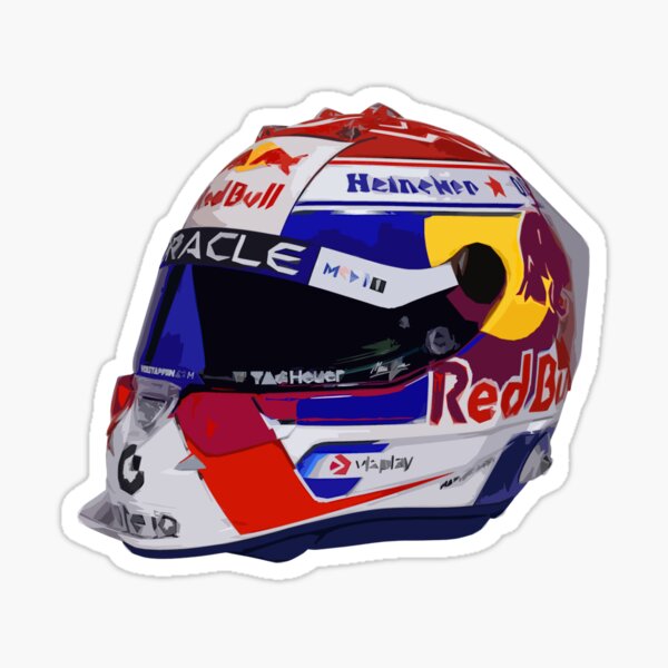 Max Verstappen Helmet Sticker