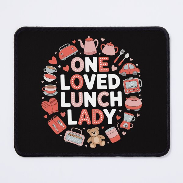 Item preview, One Loved Lunch Lady Valentines Day Cafeteria Crew designed and sold by teltvitossuilea.