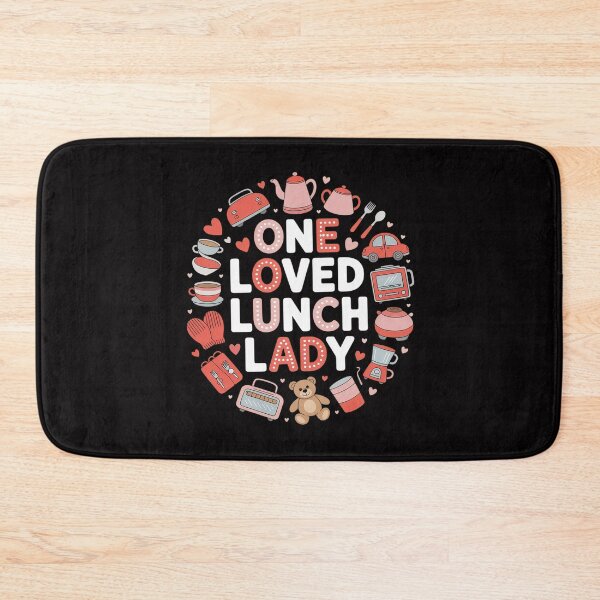 Item preview, One Loved Lunch Lady Valentines Day Cafeteria Crew designed and sold by teltvitossuilea.