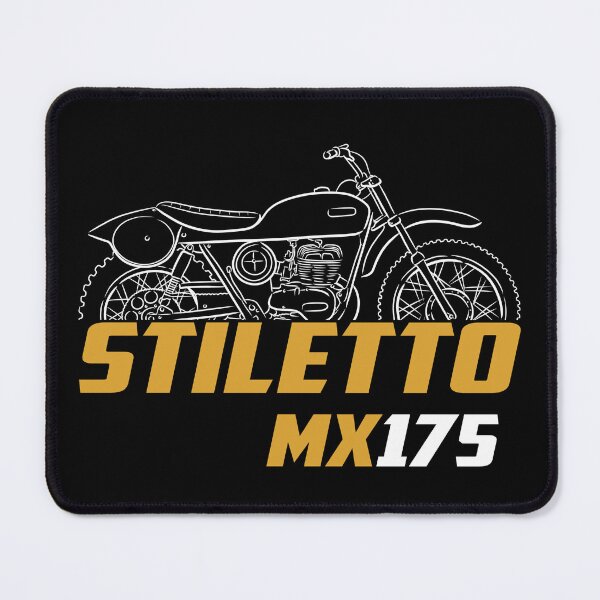 Item preview, Motorcycle OSSA Stiletto MX 175 1971-1973, biker designed and sold by ThrottleArts.