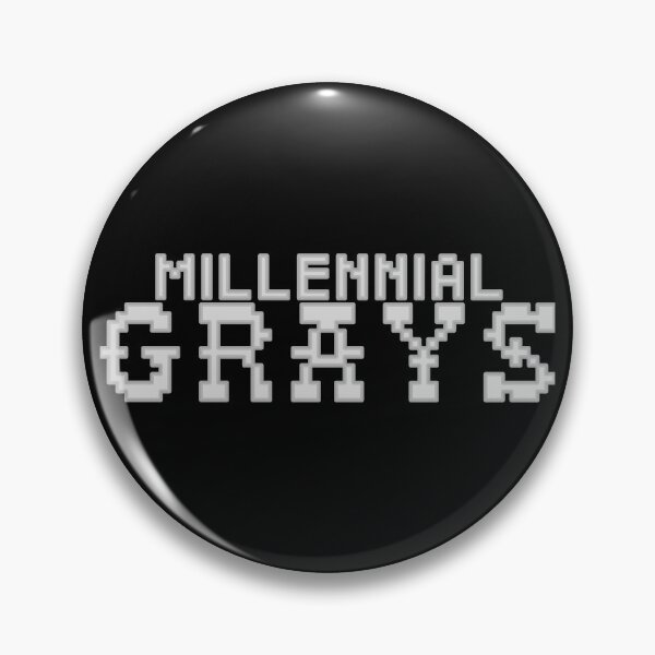 Artikelvorschau, Grautöne der Millennials entworfen und verkauft von midamericalone.