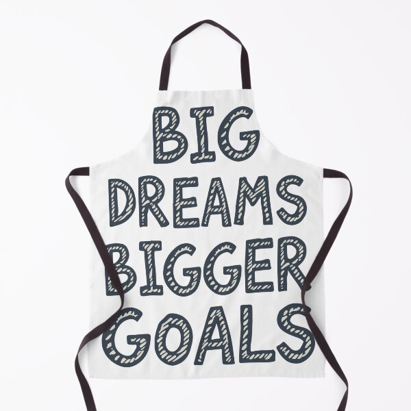 Item preview, Big Dreams Bigger Goals Typography Quote designed and sold by DavidTeeStudio.
